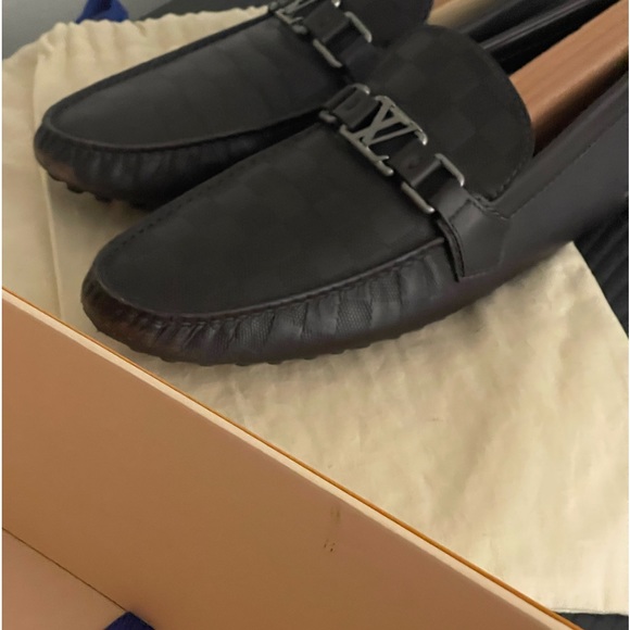 LV Dark Brown Loafers Shoe main image 7